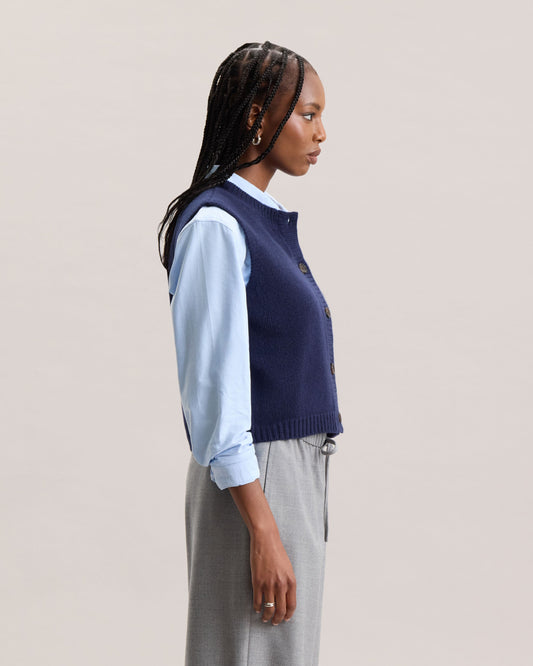 LAMBSWOOL HEIRLOOM SWEATER VEST