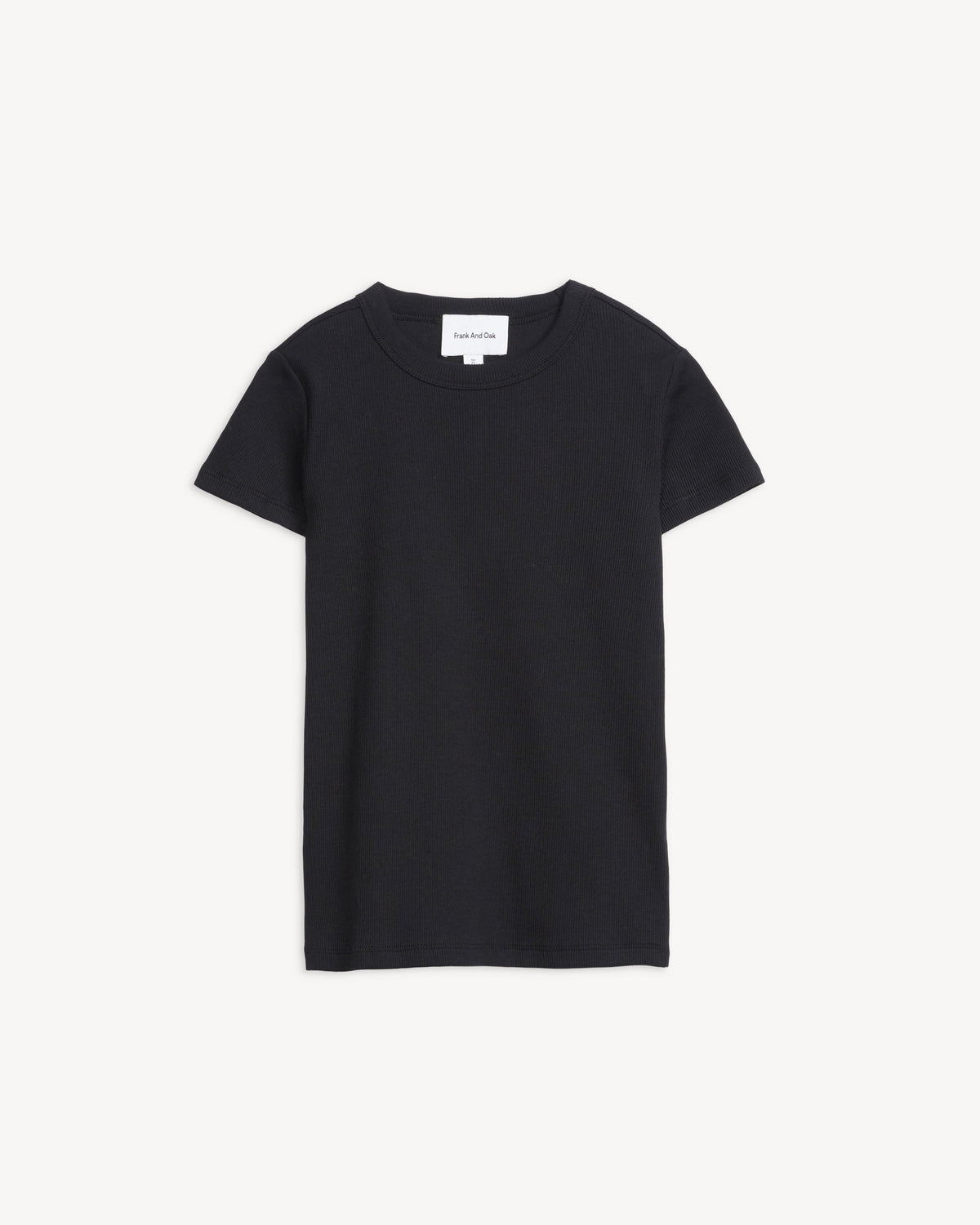 RIB KNIT TEE