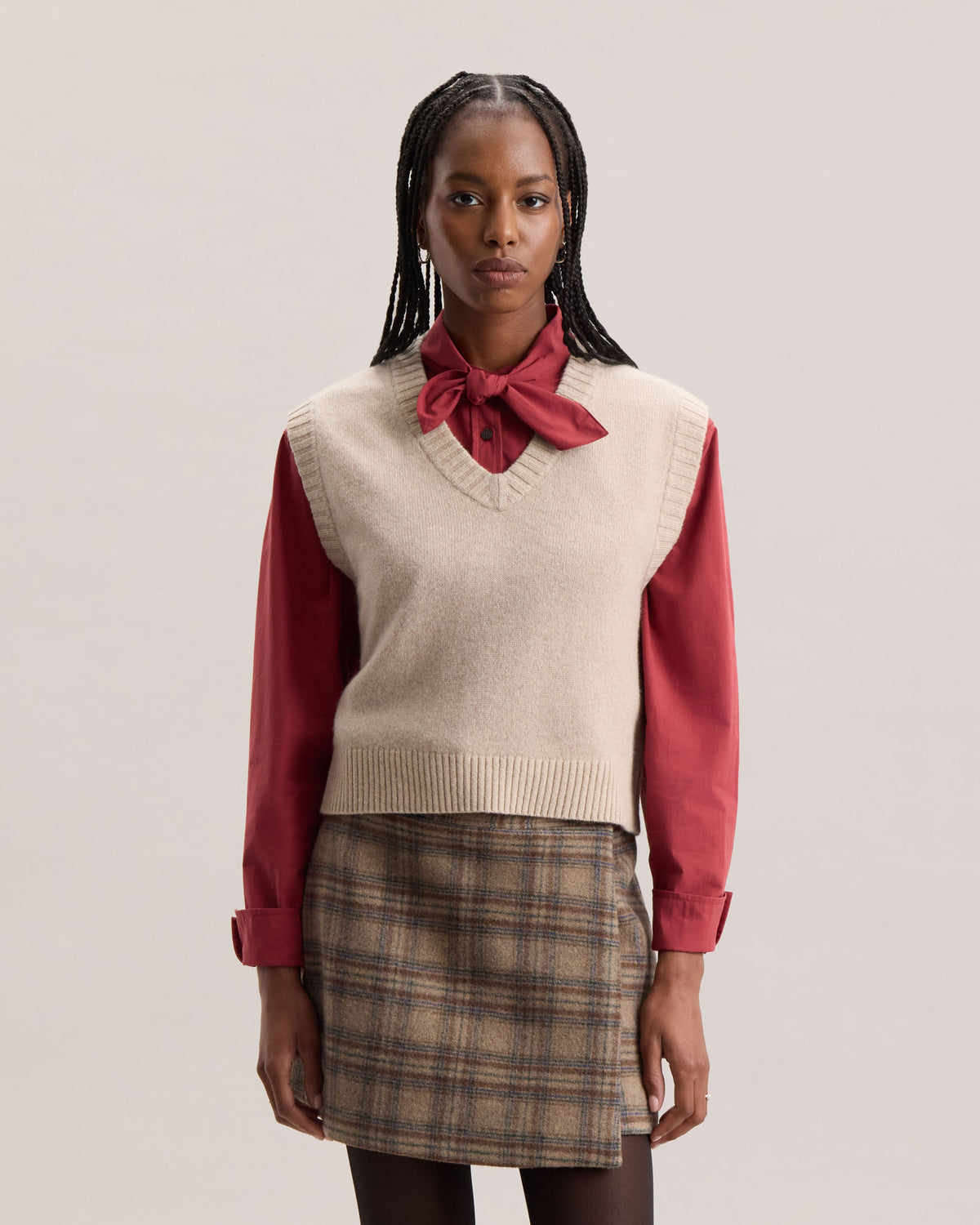 LAMBSWOOL SWEATER VEST