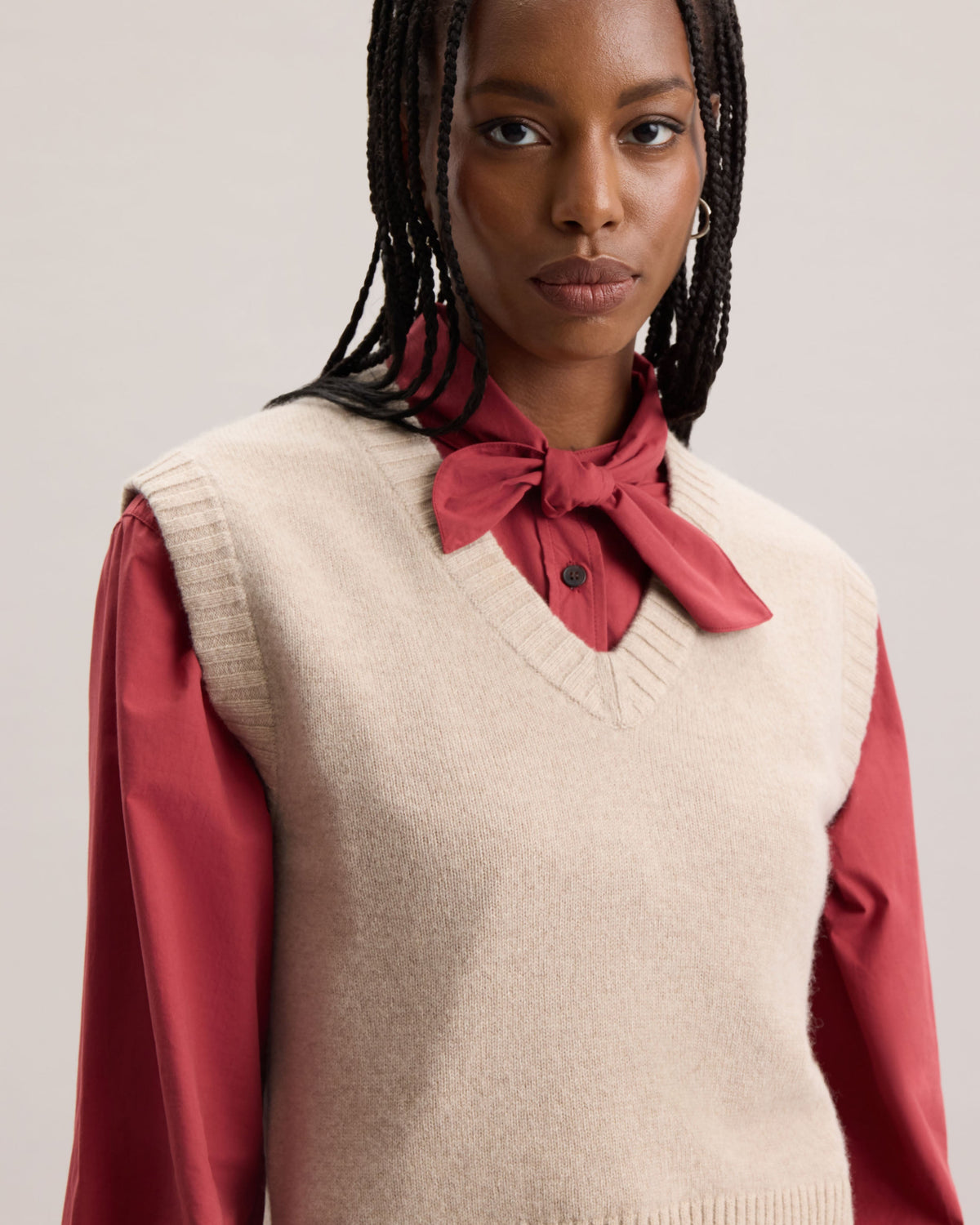LAMBSWOOL SWEATER VEST