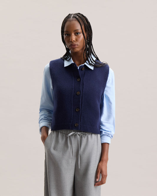LAMBSWOOL HEIRLOOM SWEATER VEST