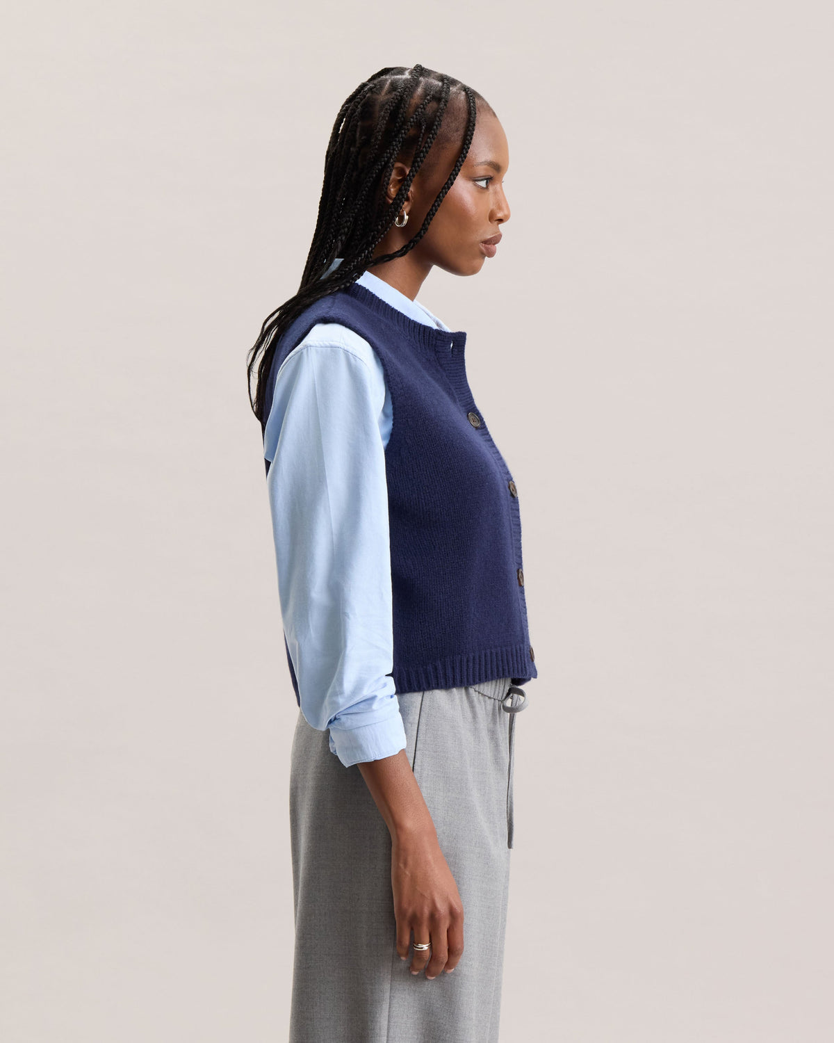 LAMBSWOOL HEIRLOOM SWEATER VEST