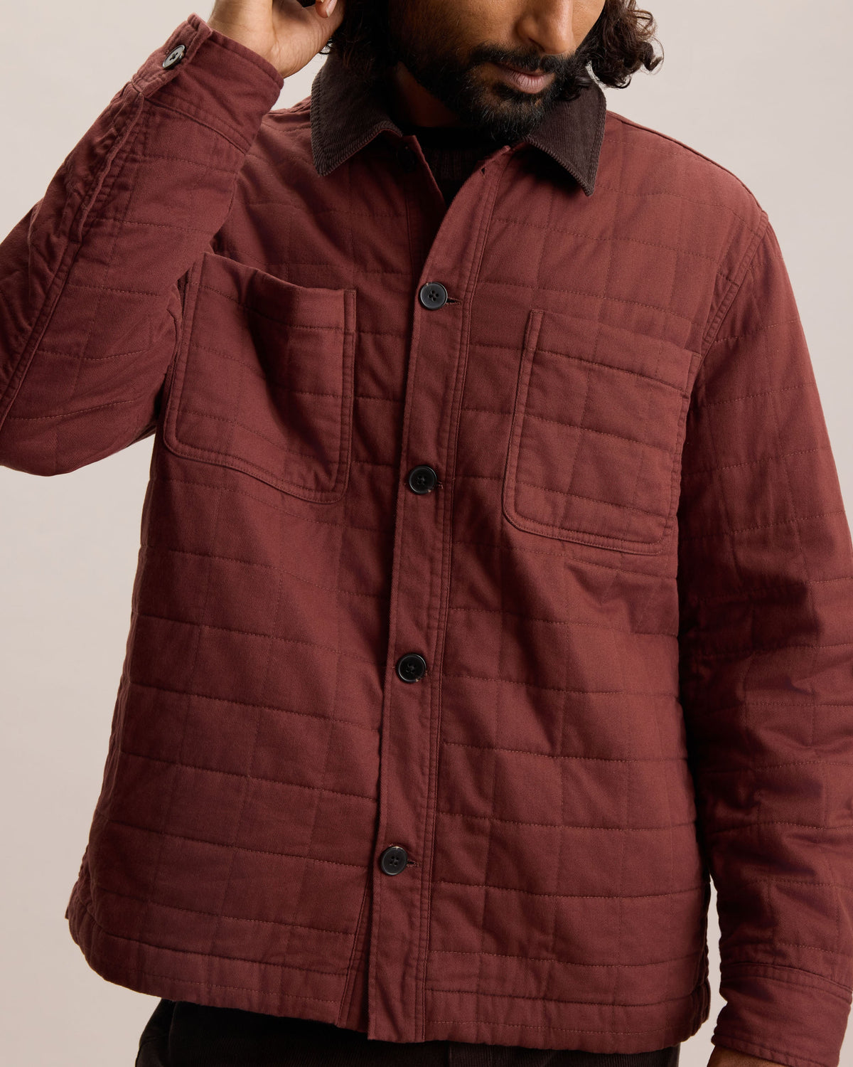 QUILTED OVERSHIRT